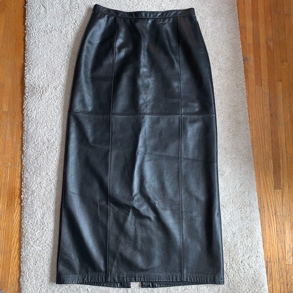 Danier Dresses & Skirts - Genuine leather maxi skirt